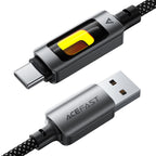 C21-04 USB-A to USB-C  fantasy color series  braided Charging data  cable