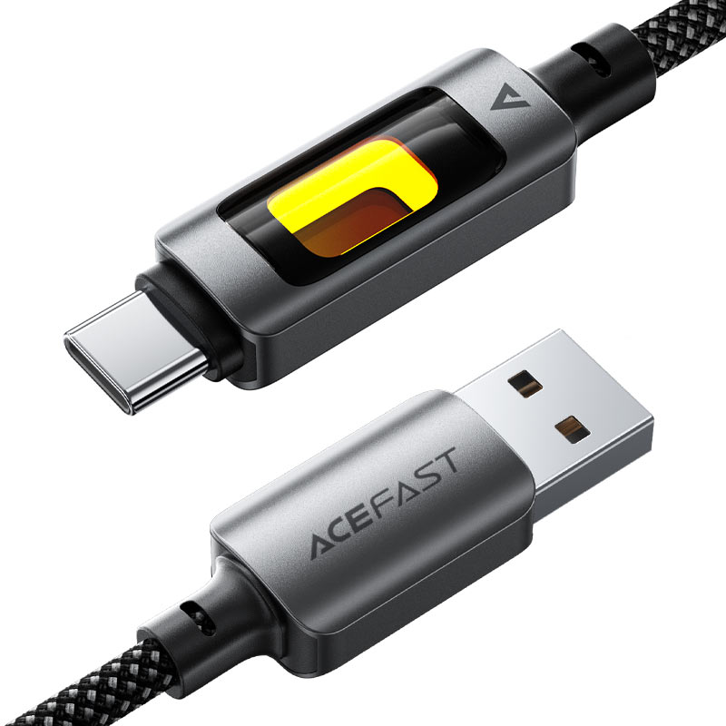 C21-04 USB-A to USB-C  fantasy color series  braided Charging data  cable
