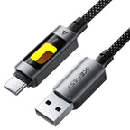 C21-04 USB-A to USB-C  fantasy color series  braided Charging data  cable