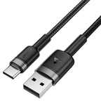 C22-04 USB-A to USB-C  aluminum alloy charging  data cable