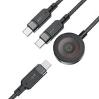 C6-11 USB-C 3-in-1 100W  intelligent balance  charging data cable