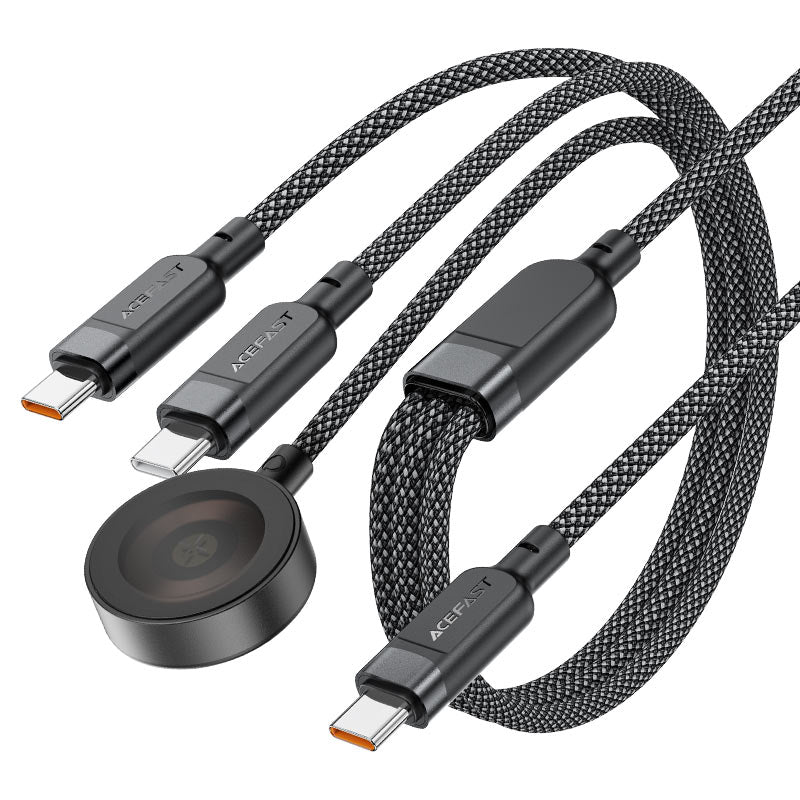C6-11 USB-C 3-in-1 100W  intelligent balance  charging data cable