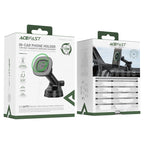 D47 magnetic wireless charging car holder for dashboard