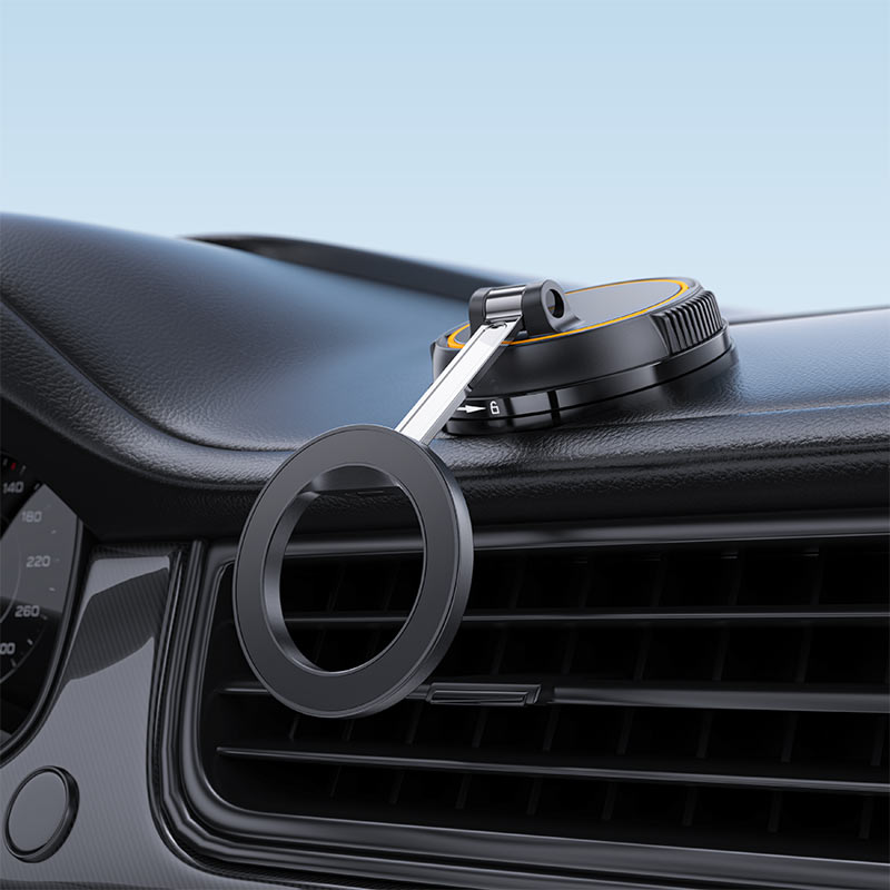 D55 magnetic car holder for dashboard