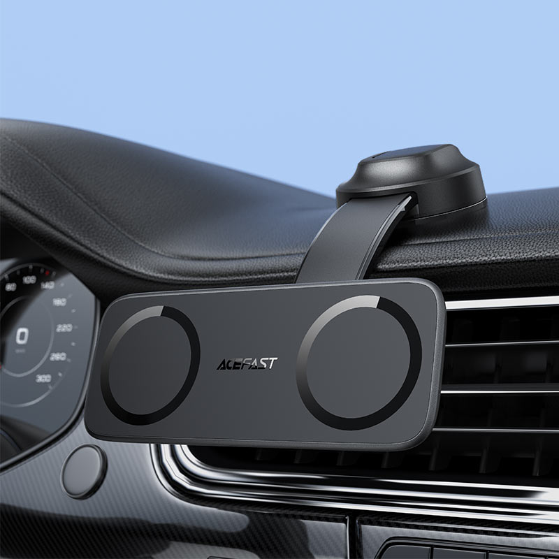 D60 dual magnet car holder for dashboard