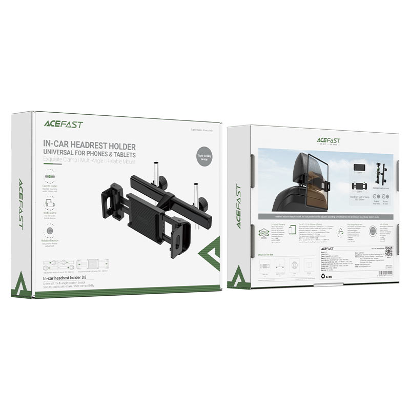 D8 in-car headrest holder