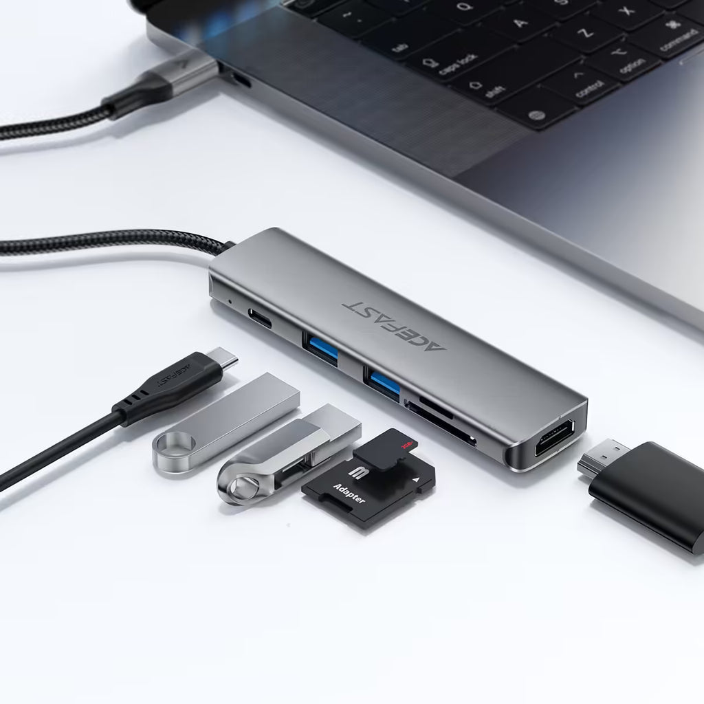 J18 USB-C 6-in-1 HUB  docking station