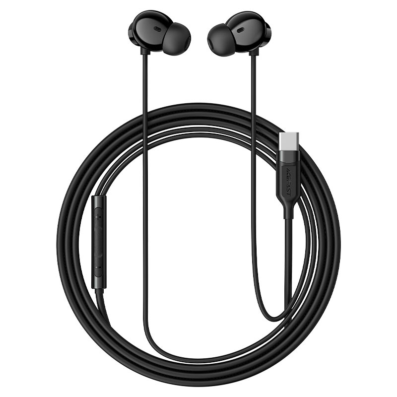 L10 USB-C in-ear silicone  wired earphones with mic