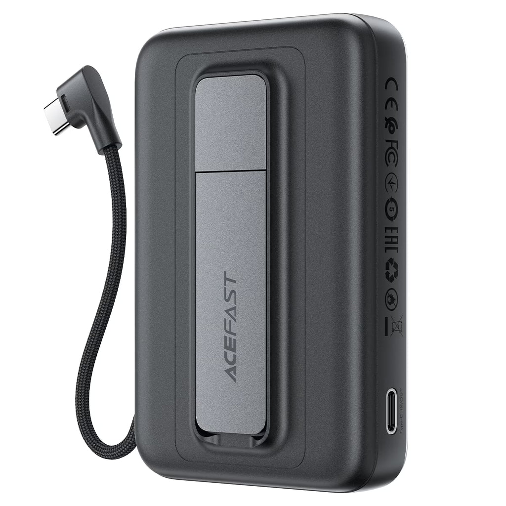 M24-10000 22.5W  magnetic fast charging  power bank with holder  and cable