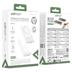 M25-5000 PD20W magnetic  fast wireless charging  power bank