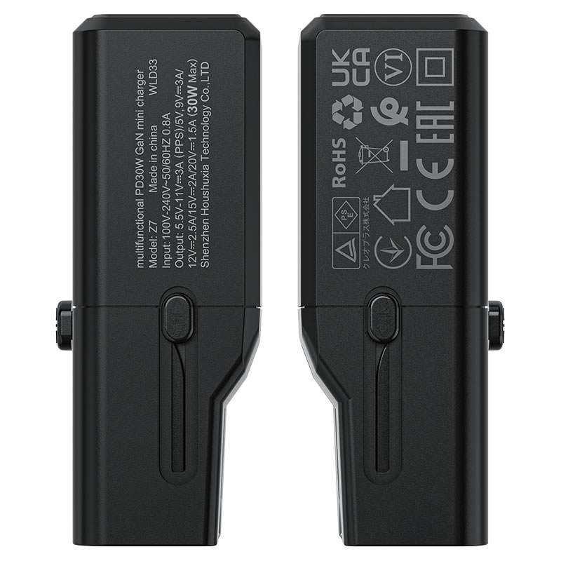Z7 multifunctional PD30W  GaN mini charger