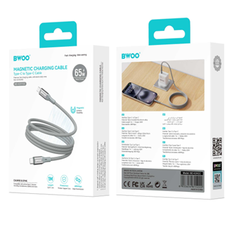 BWOO - Cable Type-C to Type-C 65W (1M)