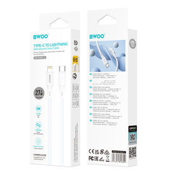BWOO- Cable Type-C to Lightning 27W (1M)