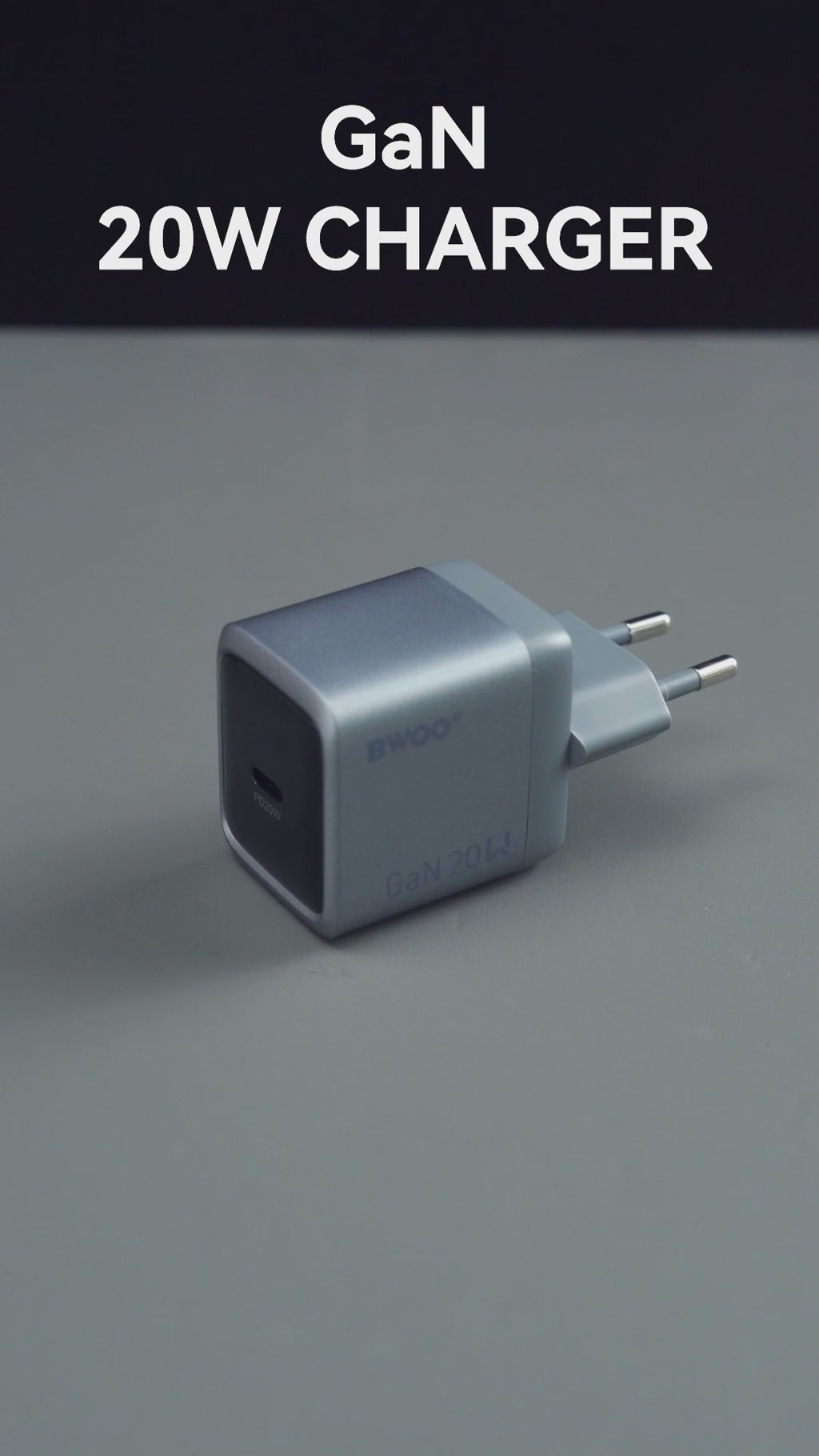 BWOO- Gan Charger Type-C 20w