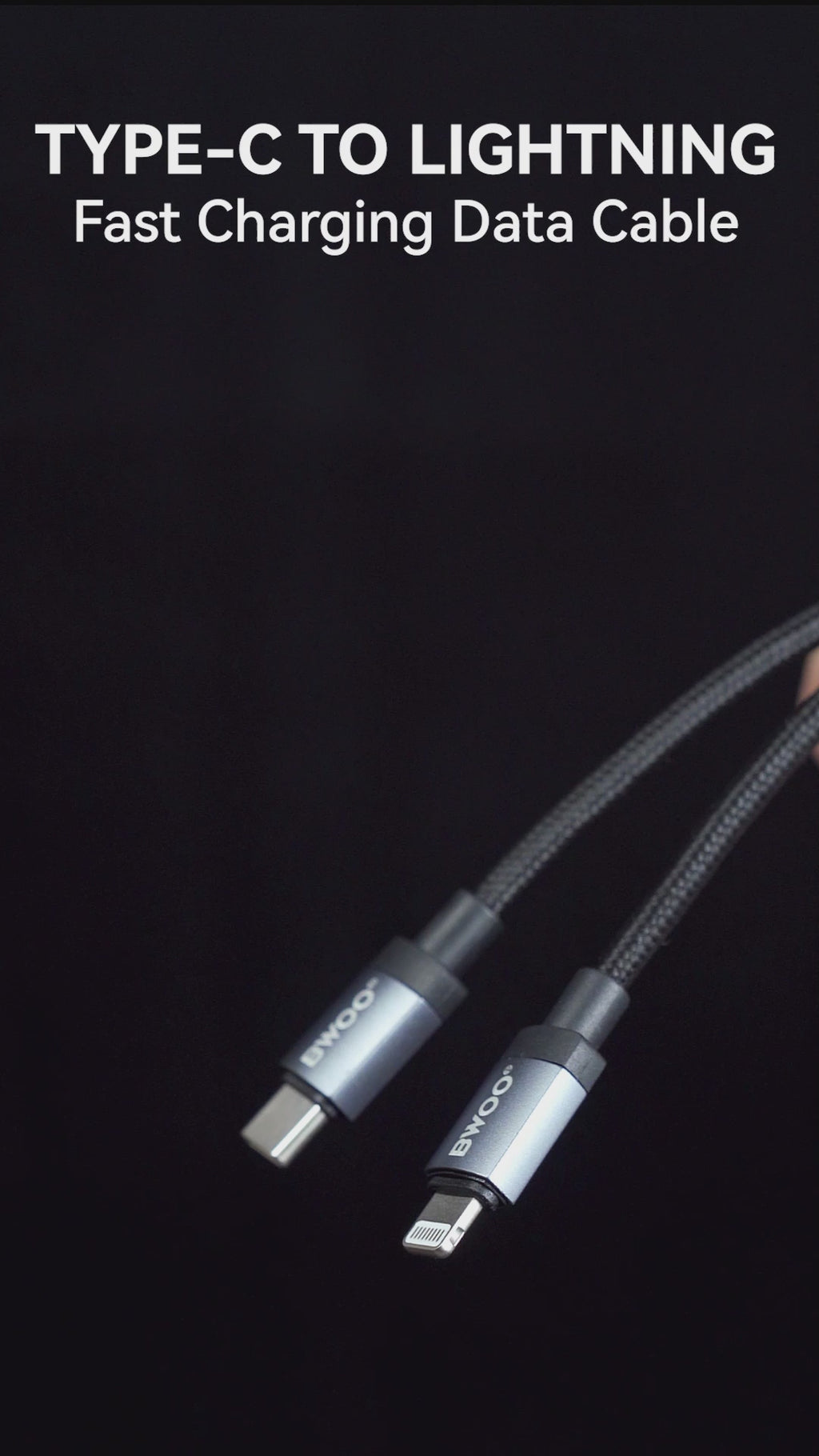 BWOO- Cable Type-C to Lightning 27W (1M)