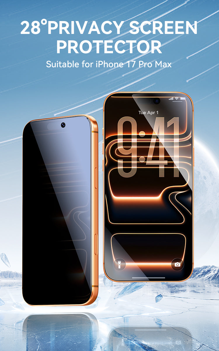 BWOO- SCREEN Glass Privacy iPhone 17 PRO  MAX